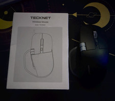 TECKNET TK-MS029 Wireless Optical Mouse Black...