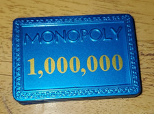 Monopoly Surprise Community Chest Collectible Token 1,000,000 Card NEW