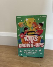 Kids Vs Grown Ups Question Quiz Family Board Game Age 8+ 2+ Players Showdown Fun