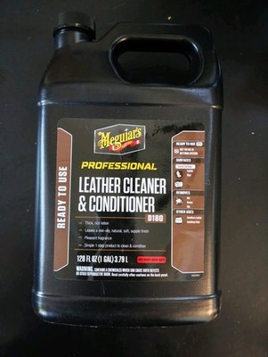 Meguiar's Leather Cleaner And Conditioner 128 Fl Oz Gentle Care For Leather