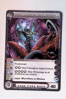 Chaotic 3-Max E/C/P Common Mock'Adyn TCG CCG
