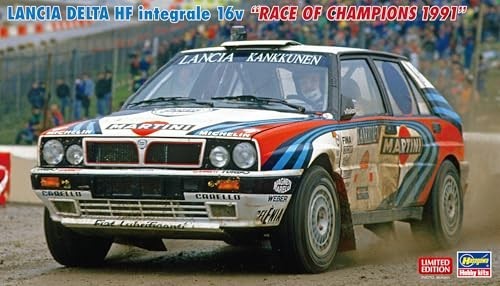 Hasegawa 1/24 Scale Lancia Delta HF Integrale 16V 1991 Plastic Model Kit 20785-image