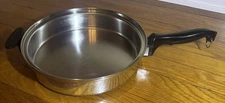 Chef's Ware Townecraft T-304 Stainless Steel  11 1/4" Skillet Fry Pan #1