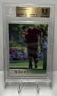 Tiger Woods 2001 Upper Deck RC CARD#1 BGS 9.5 GRADED 9.5 x 4 subs! LEGEND!