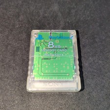 PS2 Memory Card Skeleton SCPH-10020 Used Tested