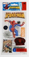 Scrapbooking Sticker Package Sheet Marvel Amazing Spiderman Dimensional 2006