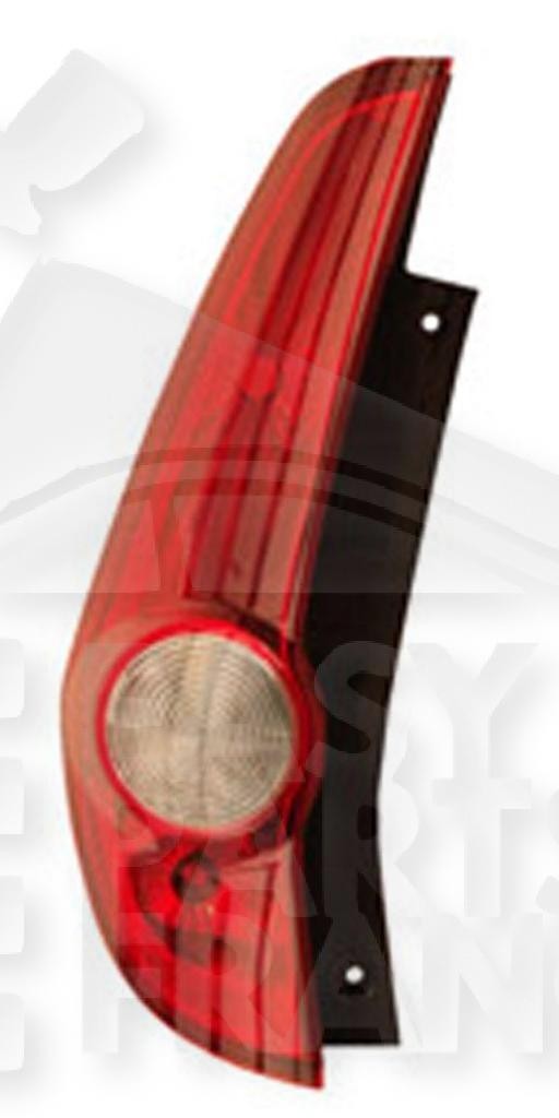 Feu arrière-gauche cassé sur Opel Agila ? Remplacer facilement votre optique gauche