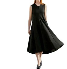 Uniqlo x Theory Flare Long Dress Ultra Stretch New Tags M