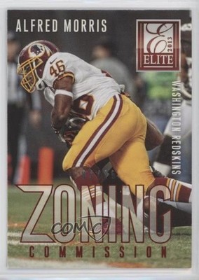 2013 Panini Elite Zoning Commission Red /25 Alfred Morris #2 0q3