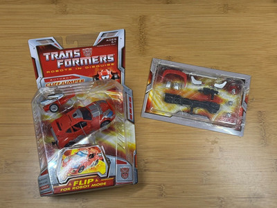 Transformers RID Cliffjumper + TF-Lab Classic Cliff Conversion Kit - Brand New