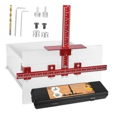 Cabinet Hardware Handle Jig,True Position Cabinet Installation Tools with Red