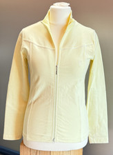 sportliche warme schicke Damen Fleece Jacke GOLFINO 38 Gelb Winter Schnee Ski