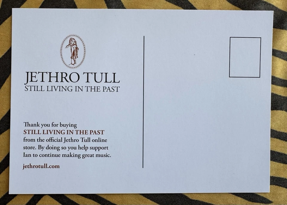 JETHRO TULL: STILL LIVING IN THE PAST 5 CD + BLU RAY + SIGNED POSTCARD/PRISTINE! - Image 3 of 4