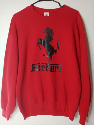 ferrari sweatshirt vintage