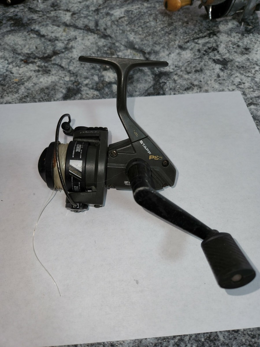 Vintage ZEBCO PRO STAFF PS2 SPINNING Fishing Reel | eBay