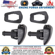 2pcs Car Auto Window Windshield Washer Sprayer Wiper Sprinkler Nozzle Accessory