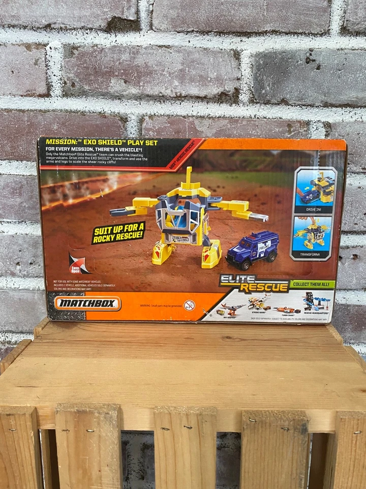 Matchbox Elite Rescue Exo Shield Playset - Brand New - Image 3 of 4