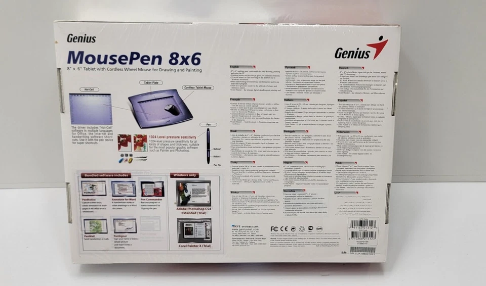 Genius MousePen 8 x 6-Inch Graphic Tablet for Home and Office - Image 3 of 4