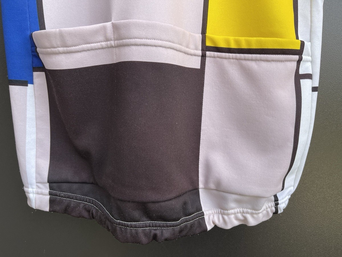 Maillot Cyclisme Vintage La Vie Claire - Toshiba - Wonder - SMS Santini, 1987, Taille XL