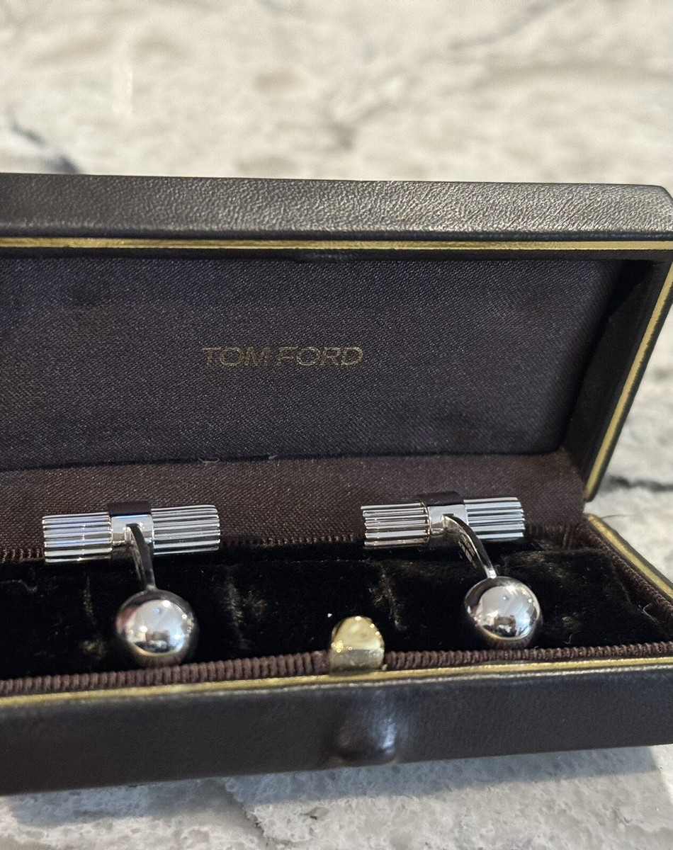 TOM FORD シルバー カフリンクス