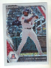 2021 Panini Prizm Draft White Donut Circle /50 Donta Williams SSP ROOKIE ORIOLES