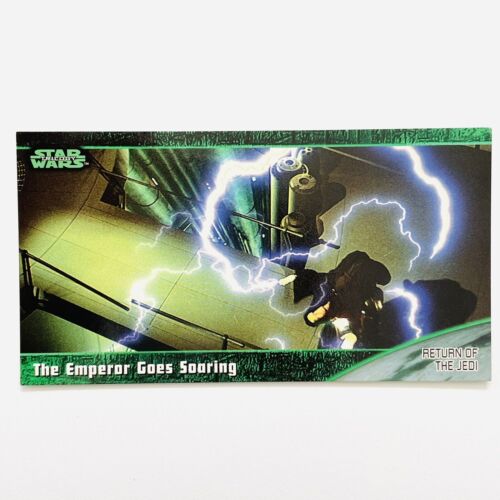 CARTE WIDEVISION N°70 THE EMPEROR GOES SOARING STARS WARS TRILOGY TOPPS 1997 - Photo 1 sur 3