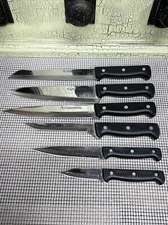 Lot Of 6 JA Henckels Ever Sharp Pro Knives