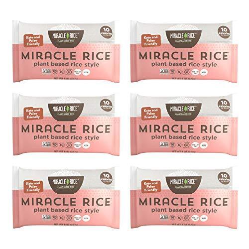 Miracle Noodle Miracle Rice - Gluten-Free Shirataki Rice Keto Vegan Soy Free ... - Afbeelding 1 van 7