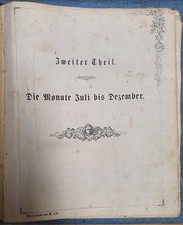 1869 Marianum von Georg Ott Zweiter Theil Illustrierte Zeitschrift Antik Buch 