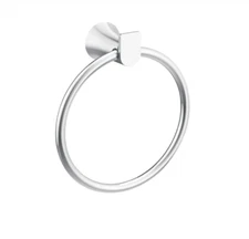 Moen BH3686CH Wall Mounted Genta Towel Ring in Chrome