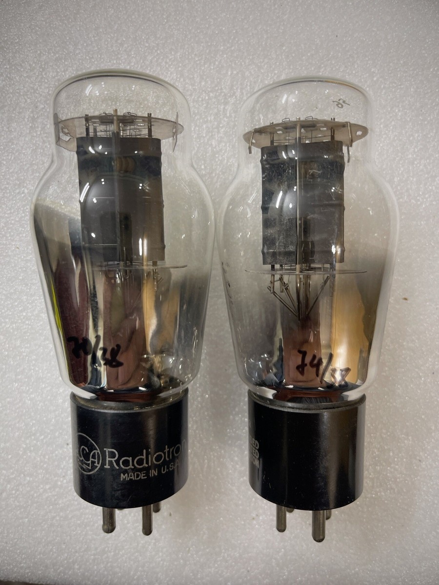 2A3 SYLVANIA & TUNGSOL 真空管 シングルプレート RCA 2A3 SYLVANIA