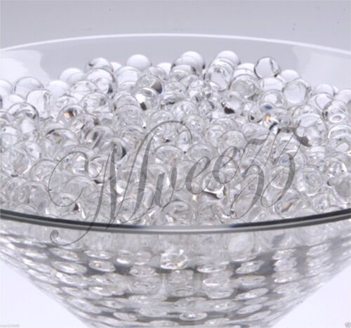 10 PKS CLEAR WATER BIO CRYSTAL SOIL PARTY EVENT BALL BEADS WEDDING CENTERPIECE - Picture 1 of 1
