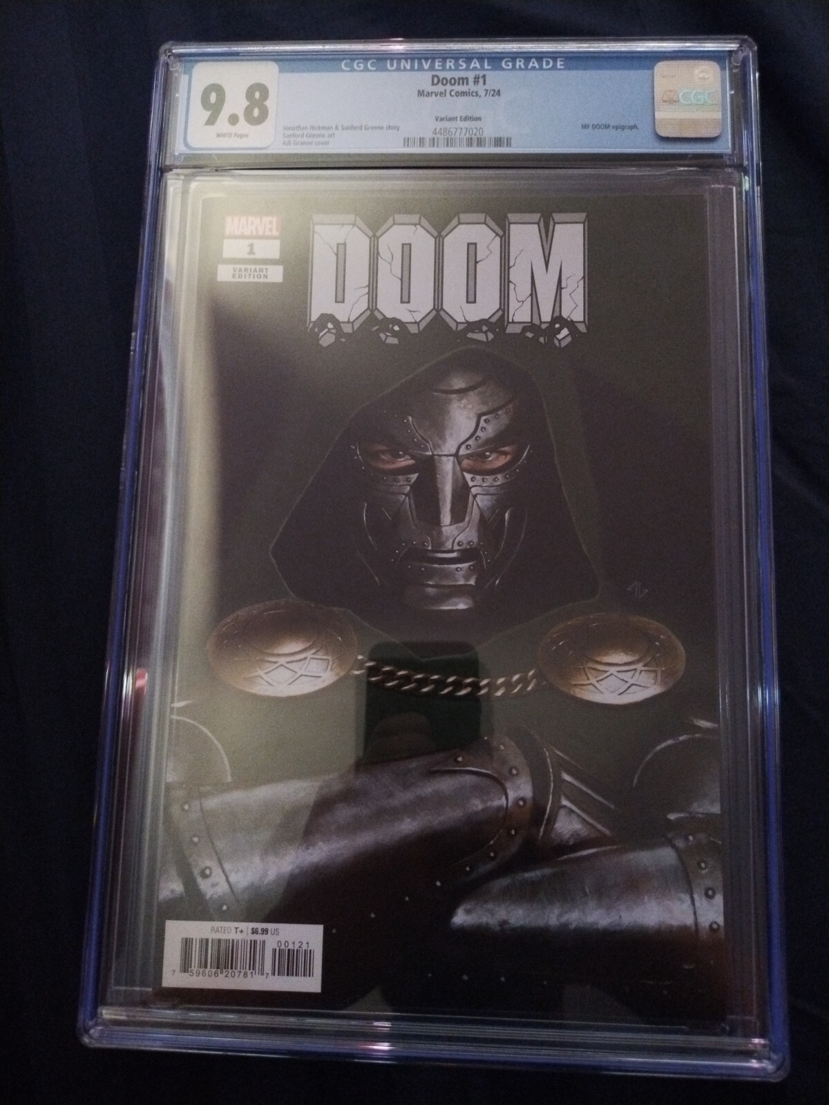 DOOM #1 ヴァリアントエディション Adi Granov MAR240610 - DOOM #1 ADI GRANOV VAR - Previews World