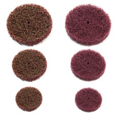 Mini Cleaning Wheels 180 400 Grit  Die Grinder Dremel Scotch Pad Polishing