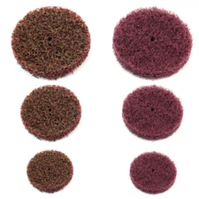 Mini Cleaning Wheels 180 400 Grit | Die Grinder Dremel Scotch Pad Polishing