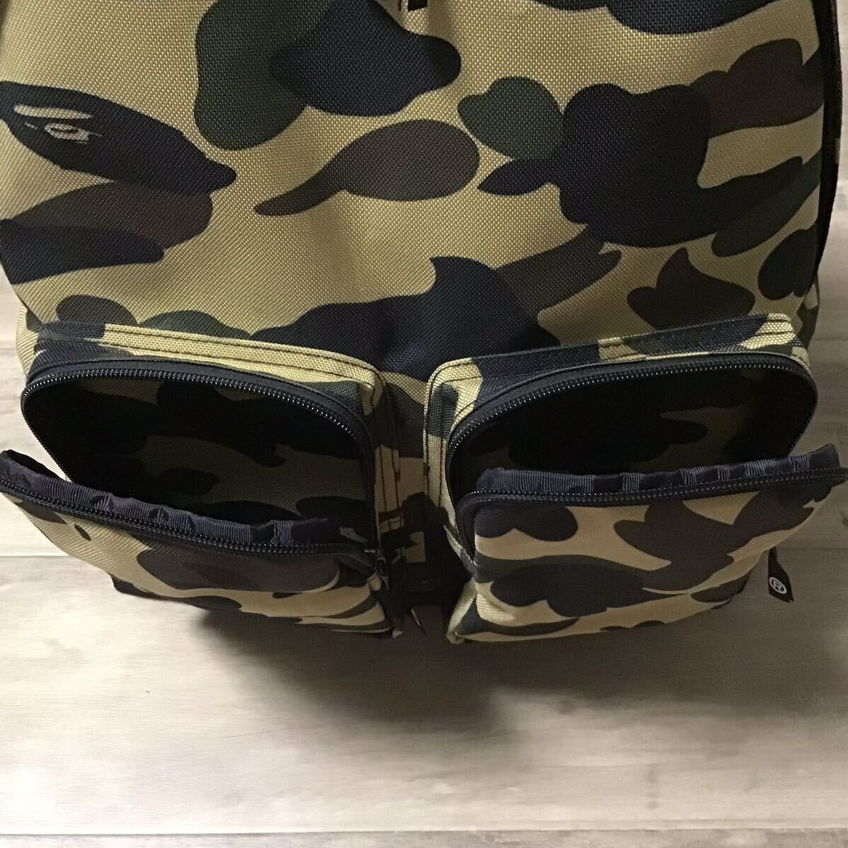 BAPE × Cordura Backpack 1st camo yellow a bathing ape Bag | eBay