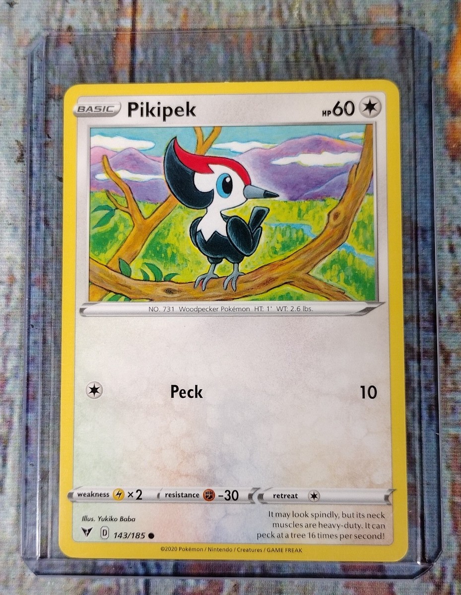 PIKIPEK Basic Pokemon Card Vivid Voltage 143/185 Common 2020 | eBay