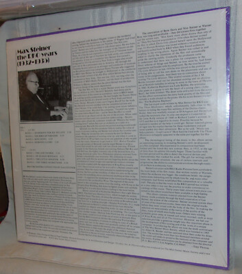 廃盤 3CD MAX STEINER RKO YEARS 1929-1936 Max Steiner – The RKO Years, 1929-1936 – 3 x CD (Album