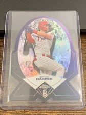 2020 Topps Chrome Ben Baller ~ Diamond Die Cut SP Holo Insert ~ BRYCE HARPER