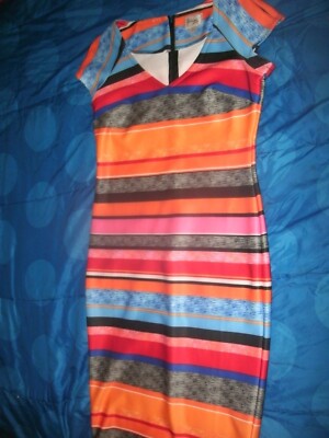 BEIGE BY ECI dress SIZE 4 MULTI-COLOR stripes Bright & Colorful (B141) | eBay BEIGE BY ECI dress SIZE 4 MULTI-COLOR stripes Bright & Colorful (B141) | eBay