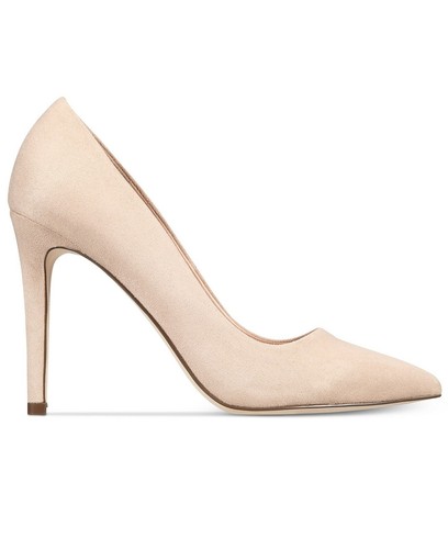 High Heel Pointed Toe 4.25in Agrirewiel Taupe Pumps US 11 (66)