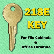 218E Key for Desk File Cabinet  Office Furniture