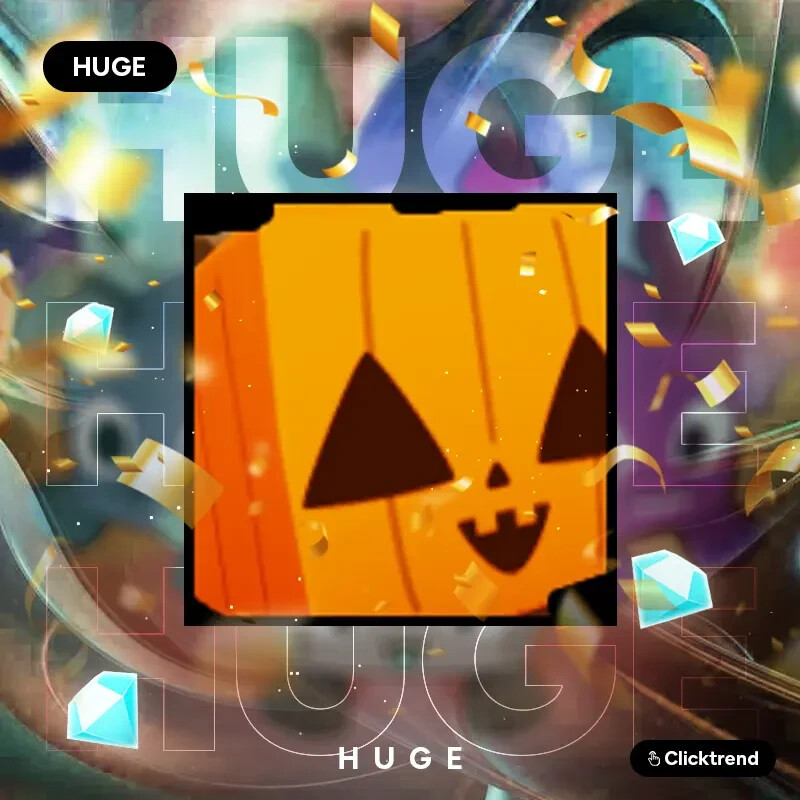 Huge Pumpkin Cat Pet Simulator 99 PS99 Pet Simulator 99 Cheap Fast