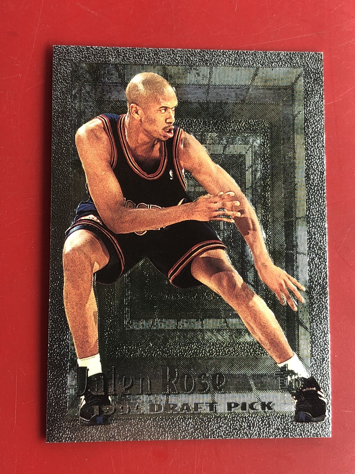 1994-95 Topps Embossed Jalen Rose #113 Rookie RC