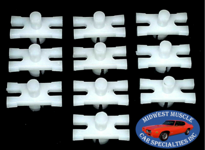 For 66-67 Dodge Charger Body Fender Door Top Side Molding Rivet