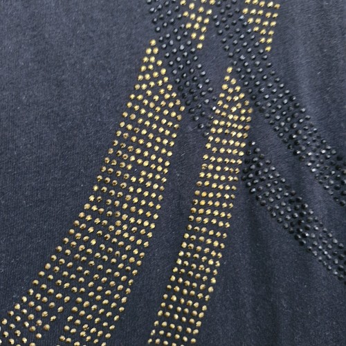 Sass And Bide RRP $350 Size 6 XXS Black Maxi Dress Embellished Gold Rhinestones - Picture 23 of 24