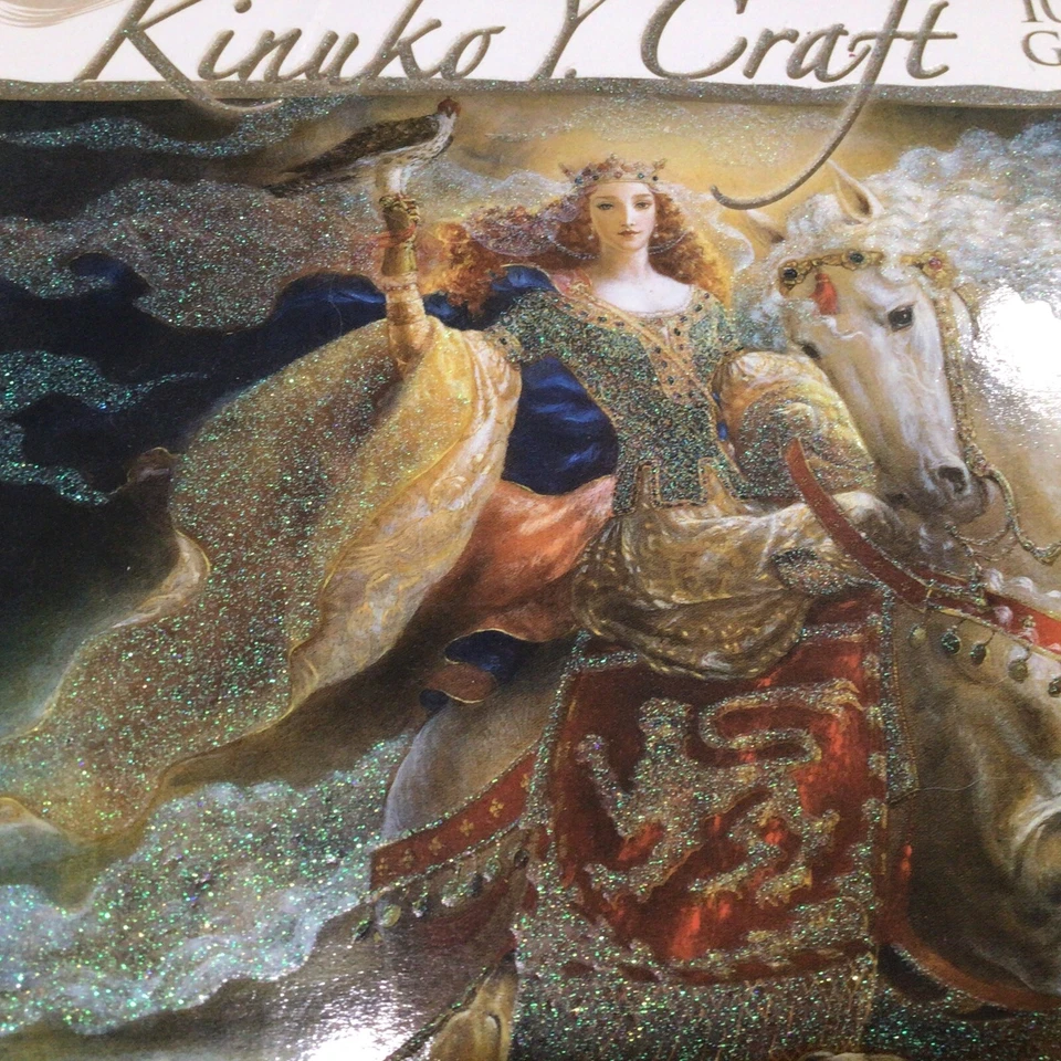 Kinuko Y. Puzzle artesanal 1000 piezas Leonor de Aquitania usado #71567 Foto 2 de 4