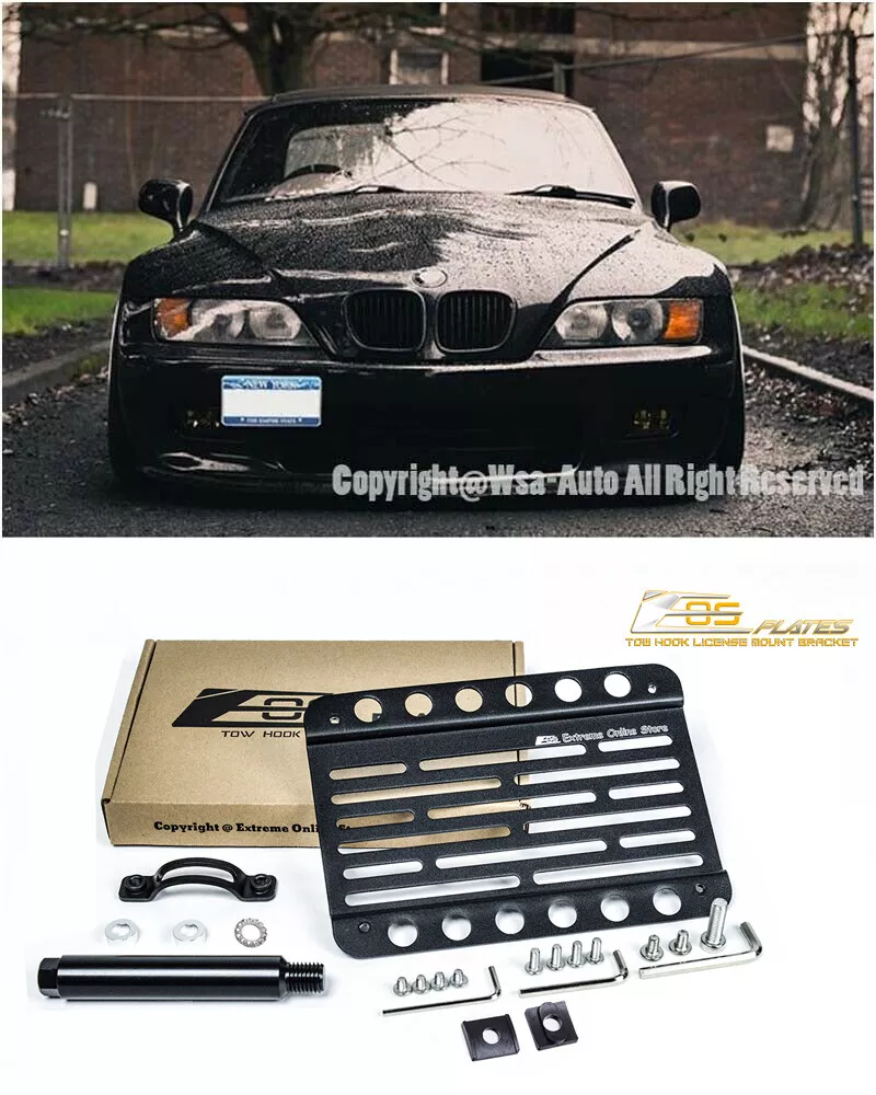 EOS For 96 02 BMW Z Series Z3 E36 Front Tow Hook License Plate