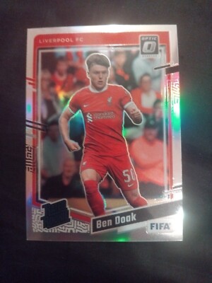 Ben Doak 2023-24 Panini Donruss Optic Rated Rookie Prizm Liverpool #182