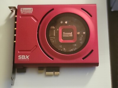 Creative Sound Blaster Zx SBX Gaming Audio Card w High Creative Sound Blaster Zx SBX Gaming Audio Card w High